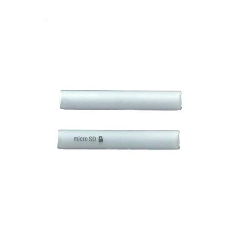 External USB  card Port Covers for Xperia Z3 Mini compact White