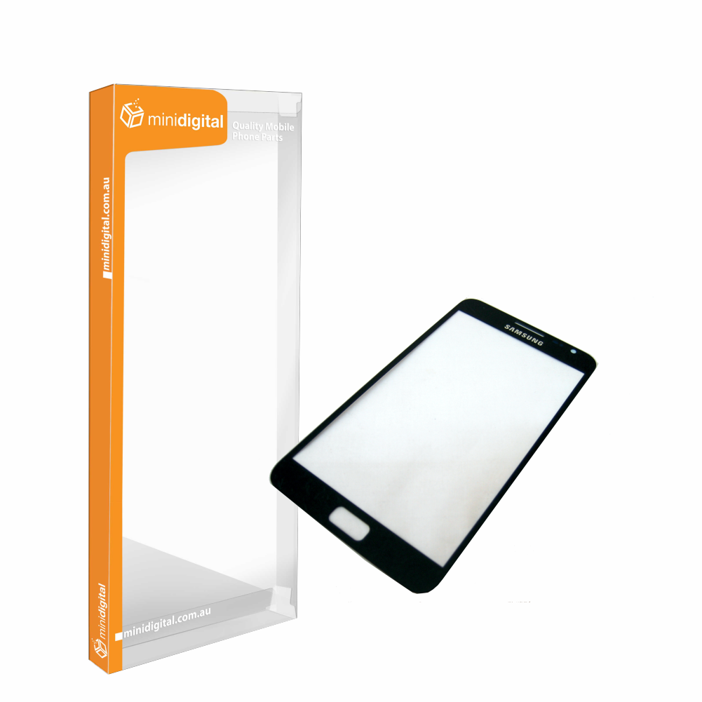for Samsung Note n7000 Black touch screen glass black