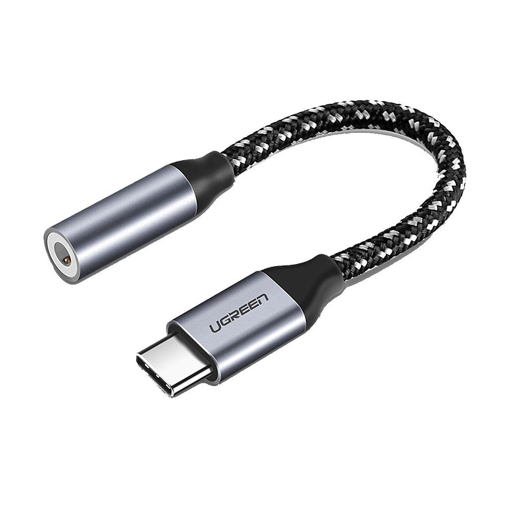 Ugreen Braided USB C to 3.5mm AUX Headphone Adapter Type C Jack Earphone Cable